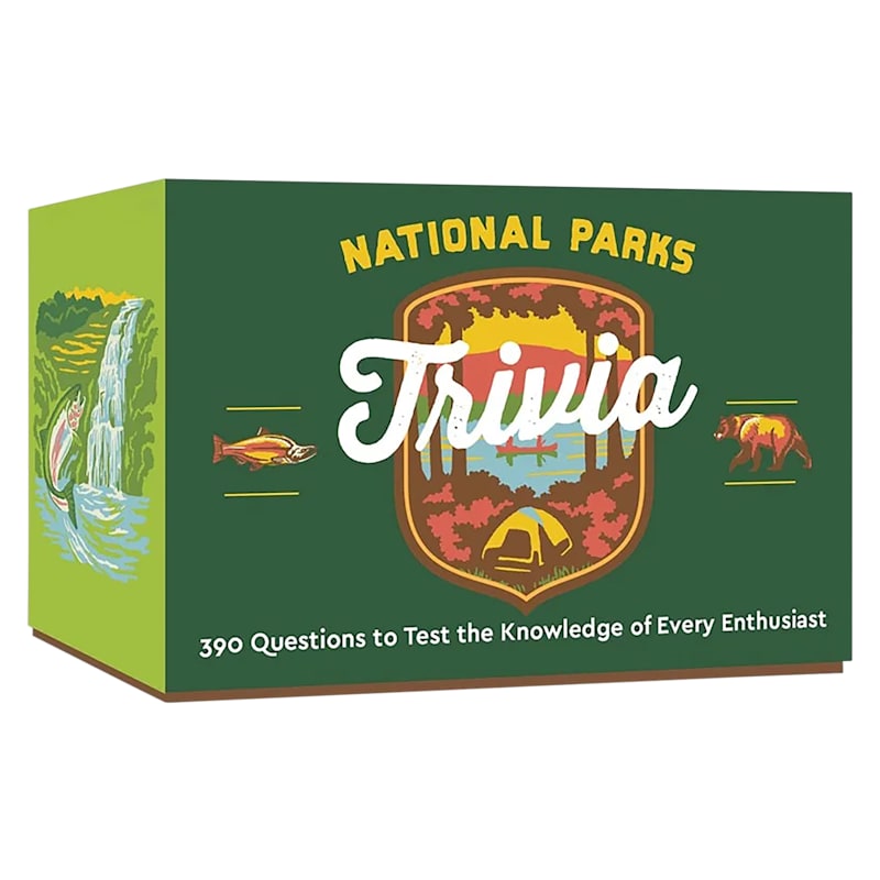 Clarkson Potter National Parks Trivia Card Game