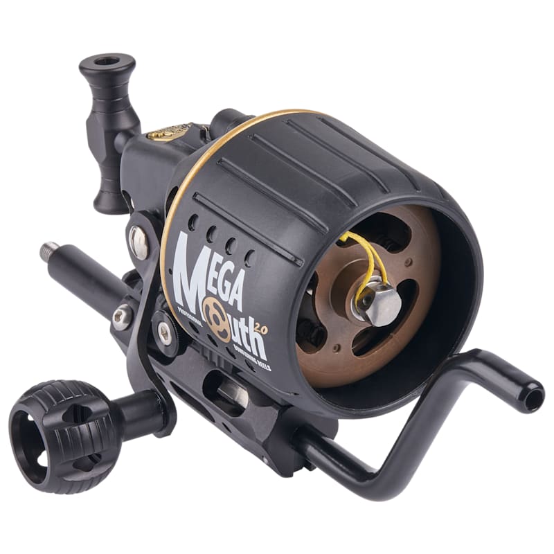 AMS MegaMouth 2.0 Bowfishing Reel and Mount