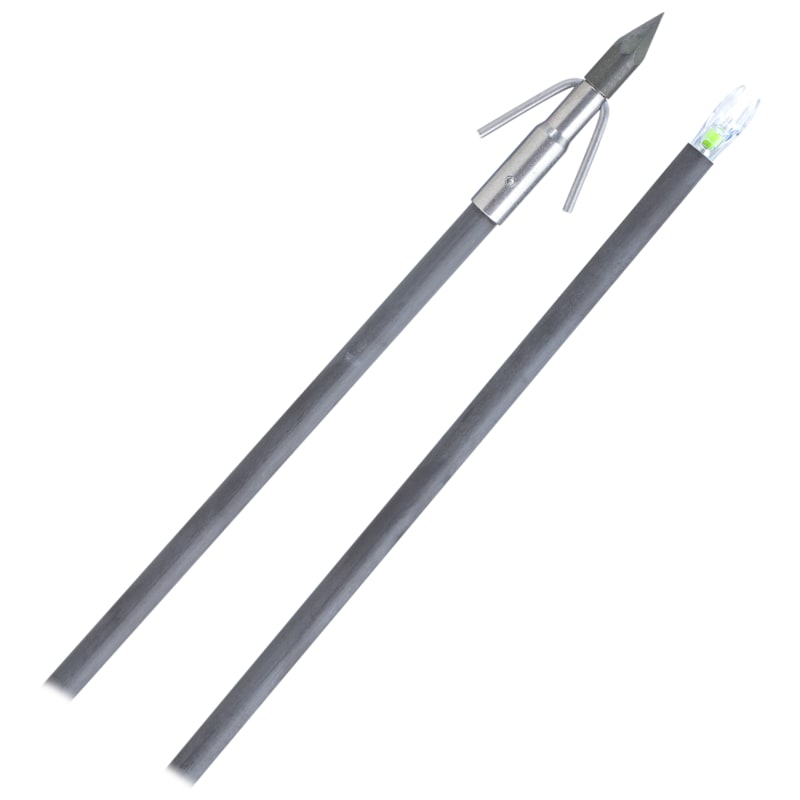 Muzzy Bowfishing Lighted Carbon Fish Arrow with Carp Point