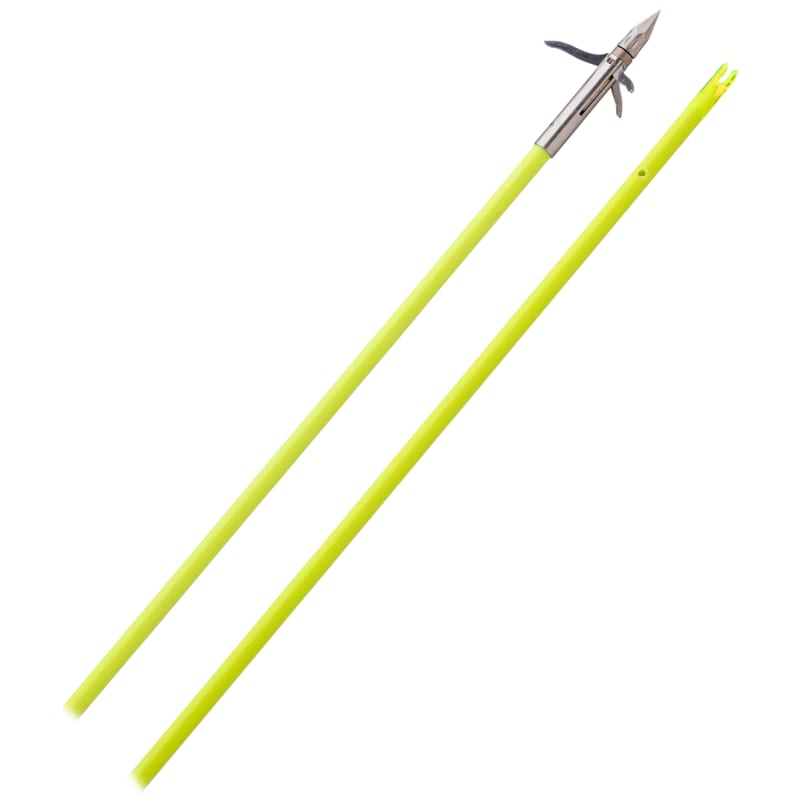 Muzzy Bowfishing Iron 3-Barb Fish Point with Complete Arrow Set