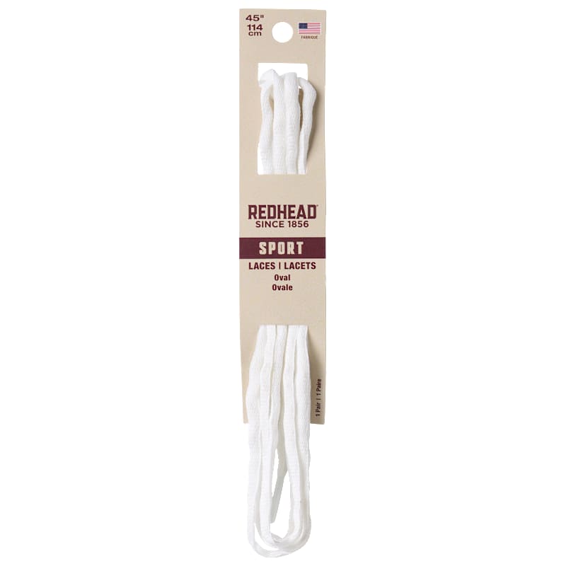 RedHead Oval Athletic Shoe Laces