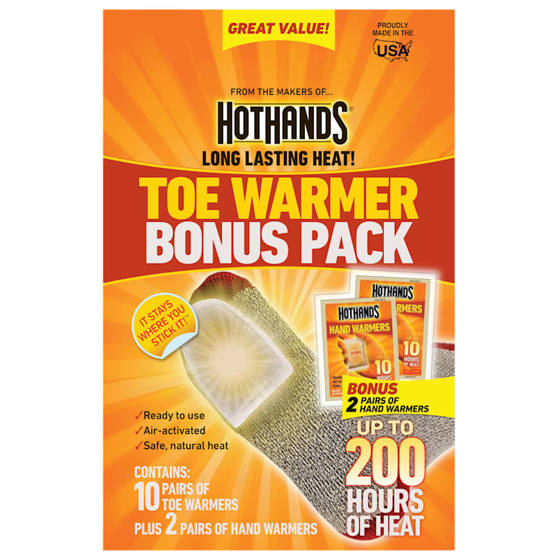 HeatMax HotHands Toe Warmer Bonus Pack