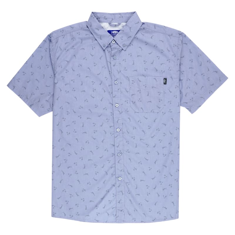 AFTCO Cocobar Short-Sleeve Button-Down Shirt for Men