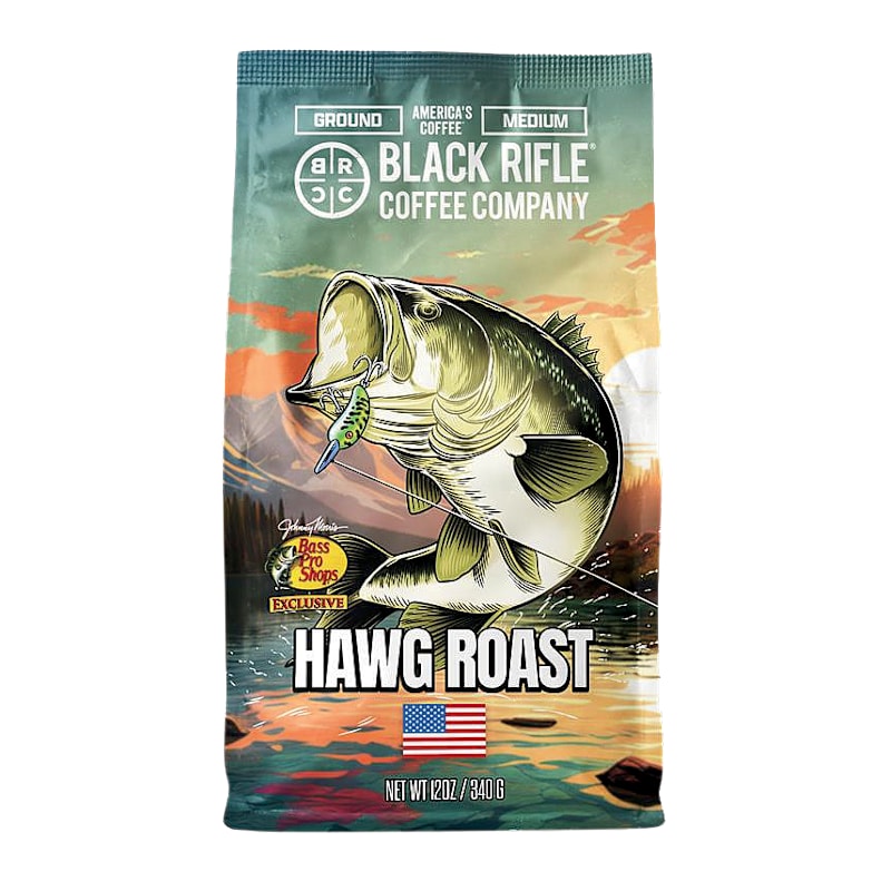Black Rifle Coffee Company Bass Pro Shops Hawg Roast Ground Coffee
