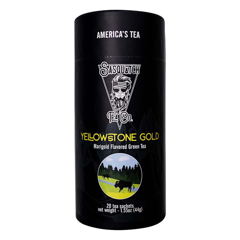 Sasquatch Tea Co. Yellowstone Gold Marigold-Flavored Green Tea