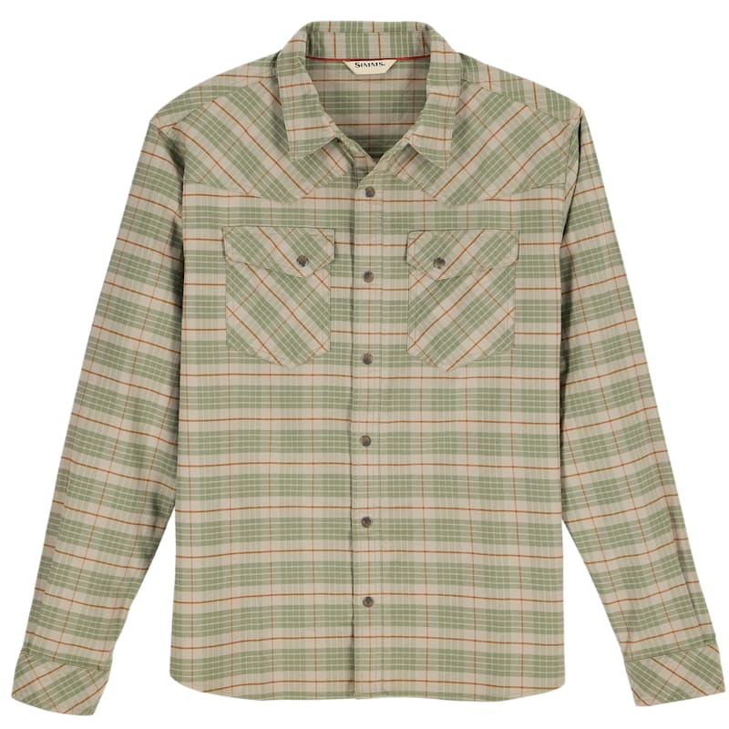 Simms Brackett Flannel Long-Sleeve Shirt for Men