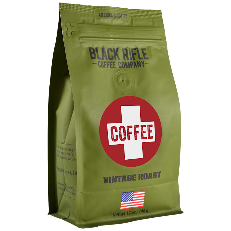 Black Rifle Coffee Company Coffee Saves Vintage Roast Ground Coffee