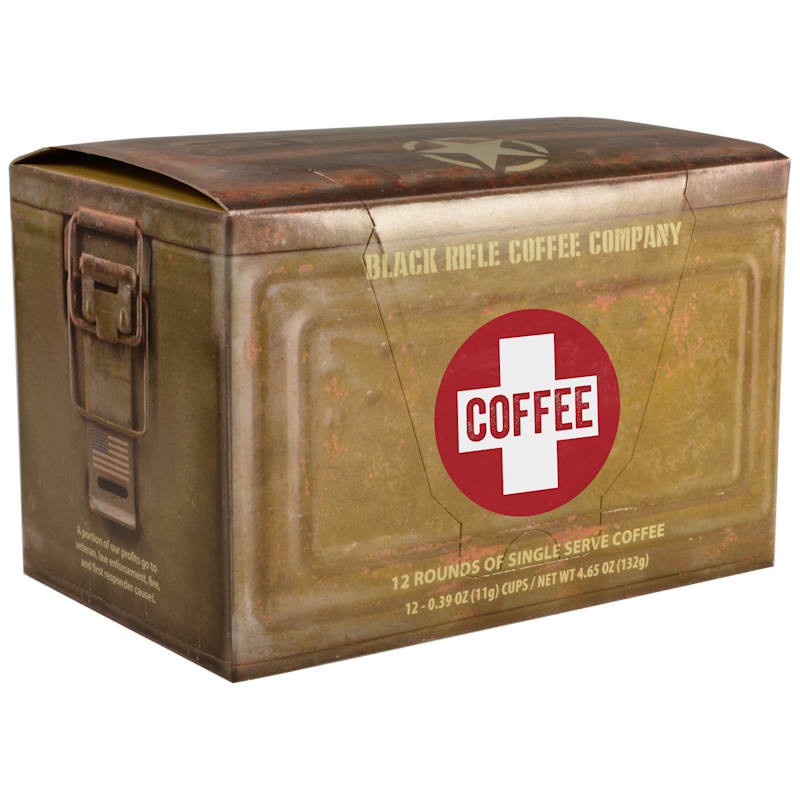 Black Rifle Coffee Company Coffee Saves Coffee Rounds