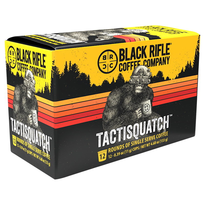 Black Rifle Coffee Company Tactisquatch Coffee Rounds