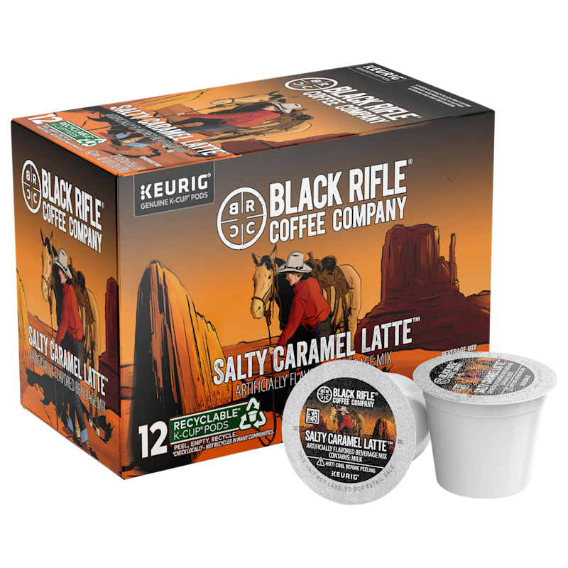 Black Rifle Coffee Company Salty Caramel Latte Coffee Rounds
