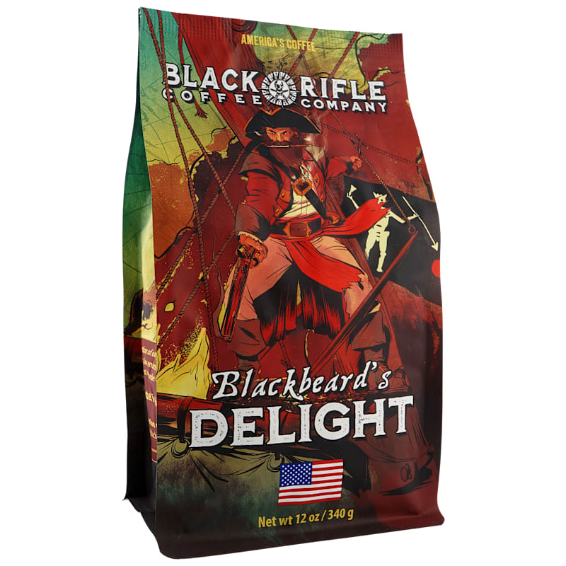 Black Rifle Coffee Company Blackbeard's Delight Roast Ground Coffee