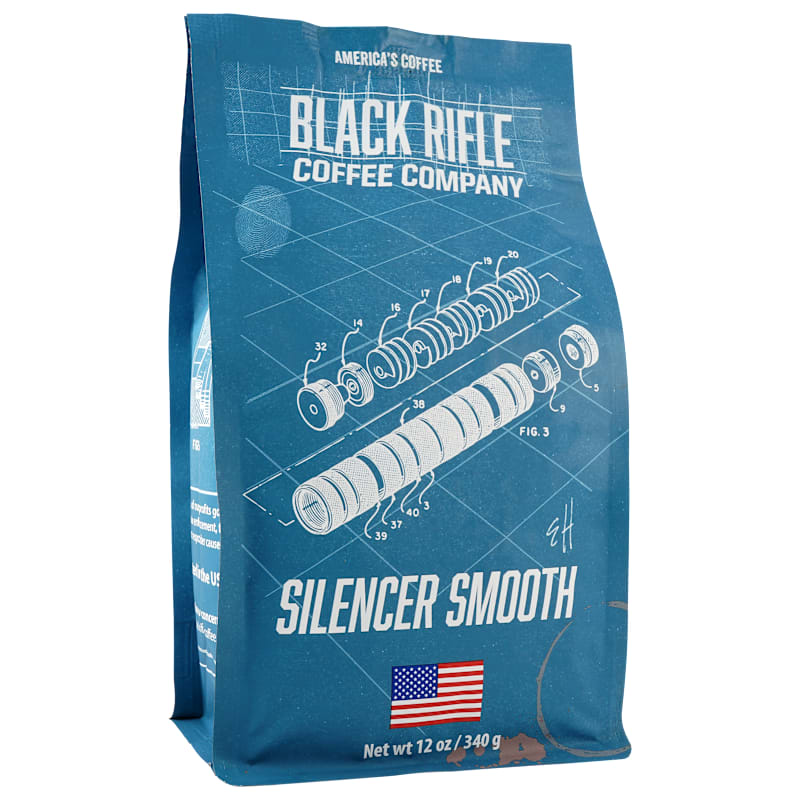 Black Rifle Coffee Company Silencer Smooth 2.0 Ground Coffee