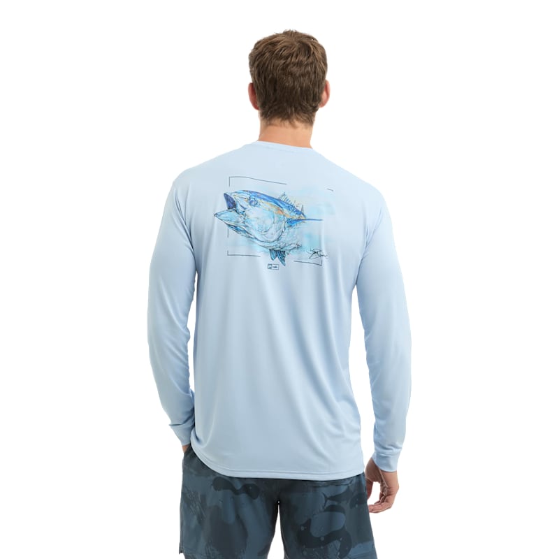 Pelagic Vaportek Goione Tuna Long-Sleeve Fishing Shirt