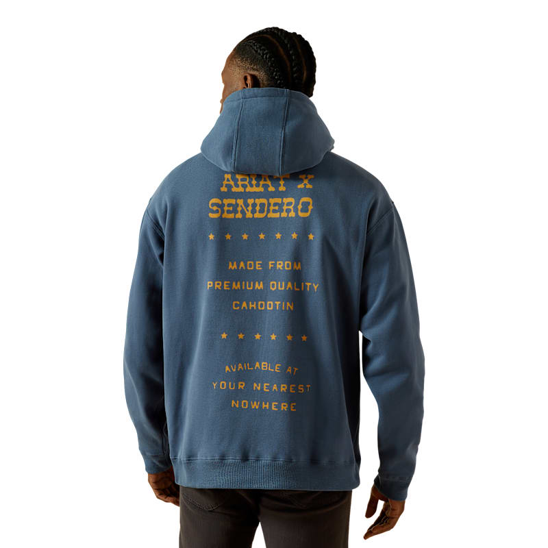 Ariat Sendero Back in the Saddle Long-Sleeve Hoodie for Men