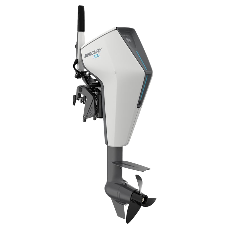 Mercury Avator 7.5e Tiller Electric Outboard Motor Kit, 25" Shaft
