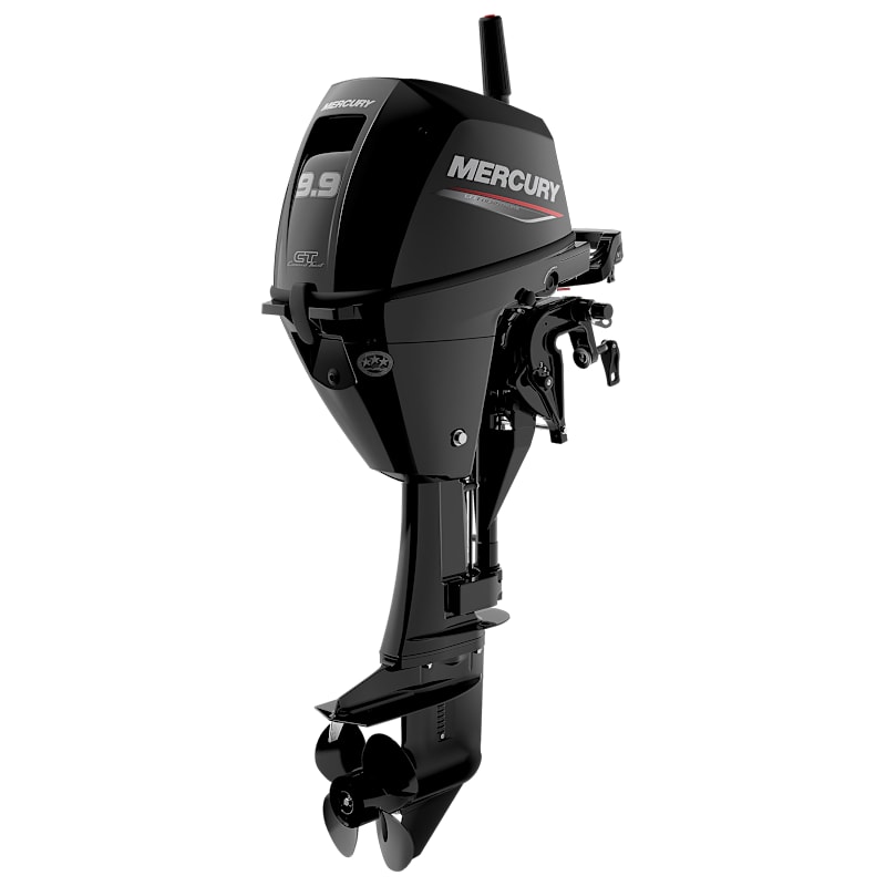 Mercury 9.9hp EFI Tiller FourStroke Command Thrust Manual Outboard Motor with 20" Shaft