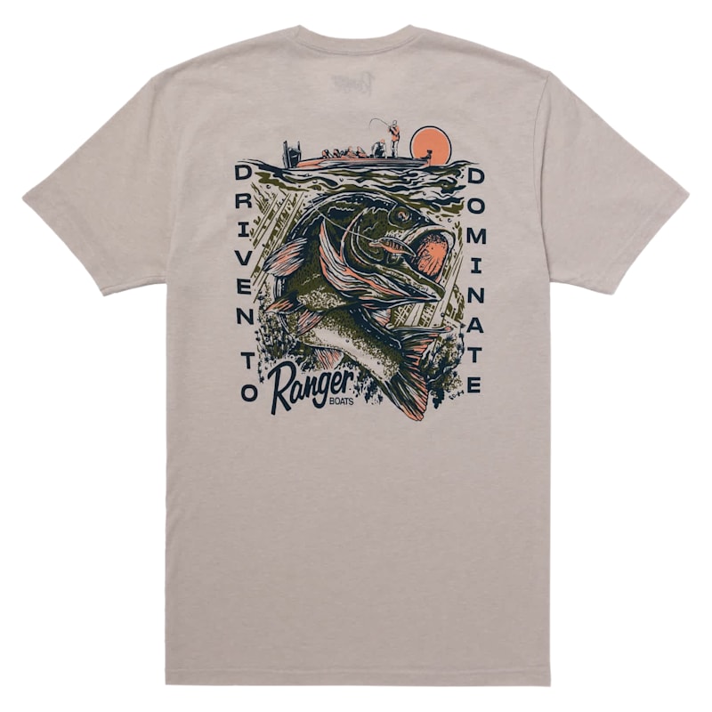 Ranger Boats Big Bass Graphic Short-Sleeve T-Shirt for Men