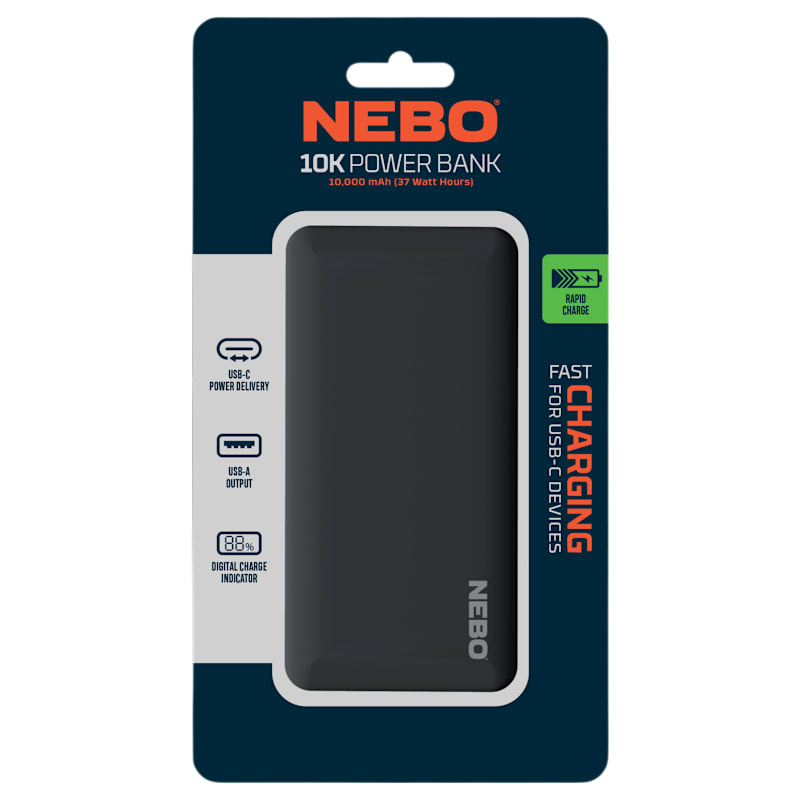 NEBO 10K Portable Power Bank