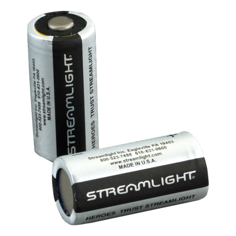 Streamlight CR123A Lithium Batteries