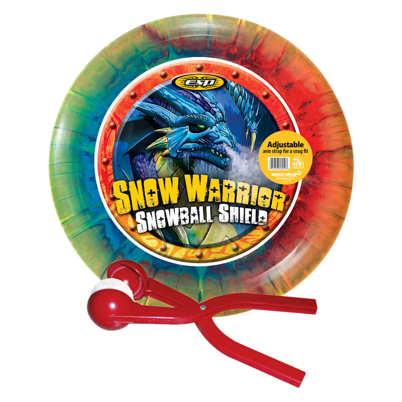 EMSCO Snow Warrior Snowball Shield and Snowball Maker