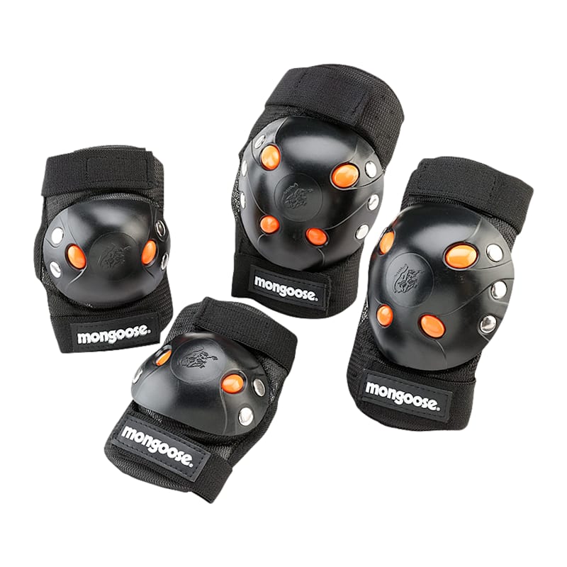 Mongoose Gel Knee and Elbow Pad Set for Youth