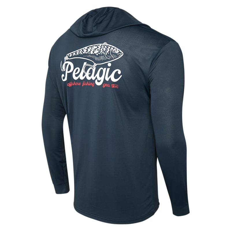 Pelagic Aquatek Hook 'Em Hooded Long-Sleeve Shirt