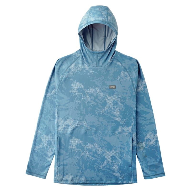 AFTCO Coastal Layer Printed Long-Sleeve Hoodie