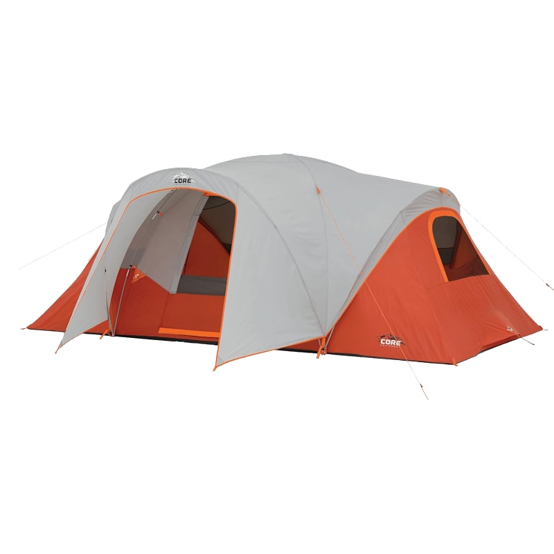CORE Equipment 9-Person Extended Dome Tent with Vestibule