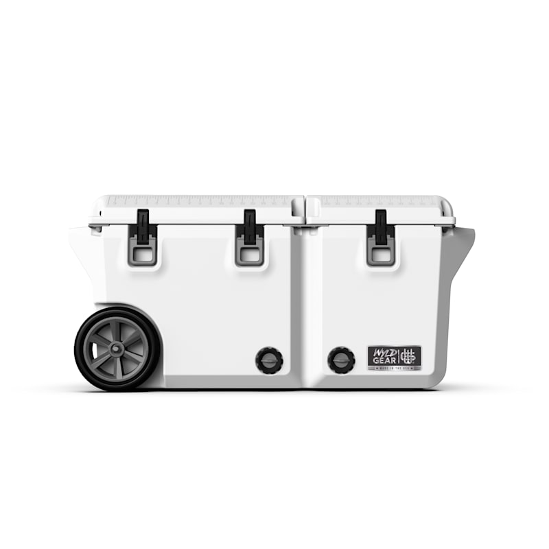 Wyld Gear 65-Qt. Divided Wheeled Hard Cooler