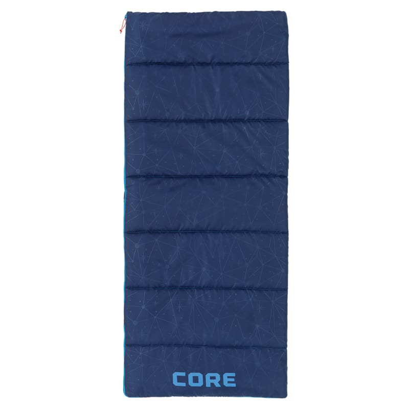 CORE Equipment Warm-Weather Rectangle Sleeping Bag for Youth