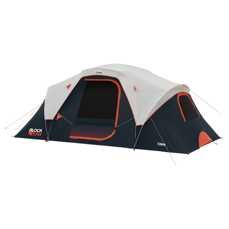 Core Equipment Blockout 9-Person Extended Dome Tent