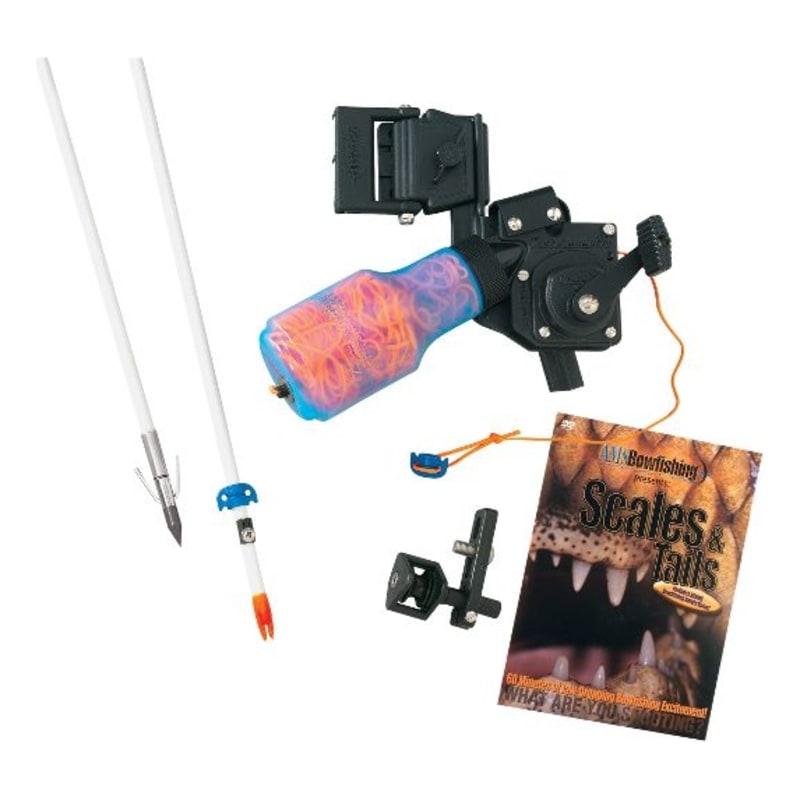 AMS Bowfishing Retriever Pro Bowfishing Reel Combo Kit