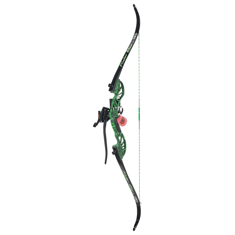 AMS Bowfishing Water Moc Recurve Bow Package with Retriever Sport Reel