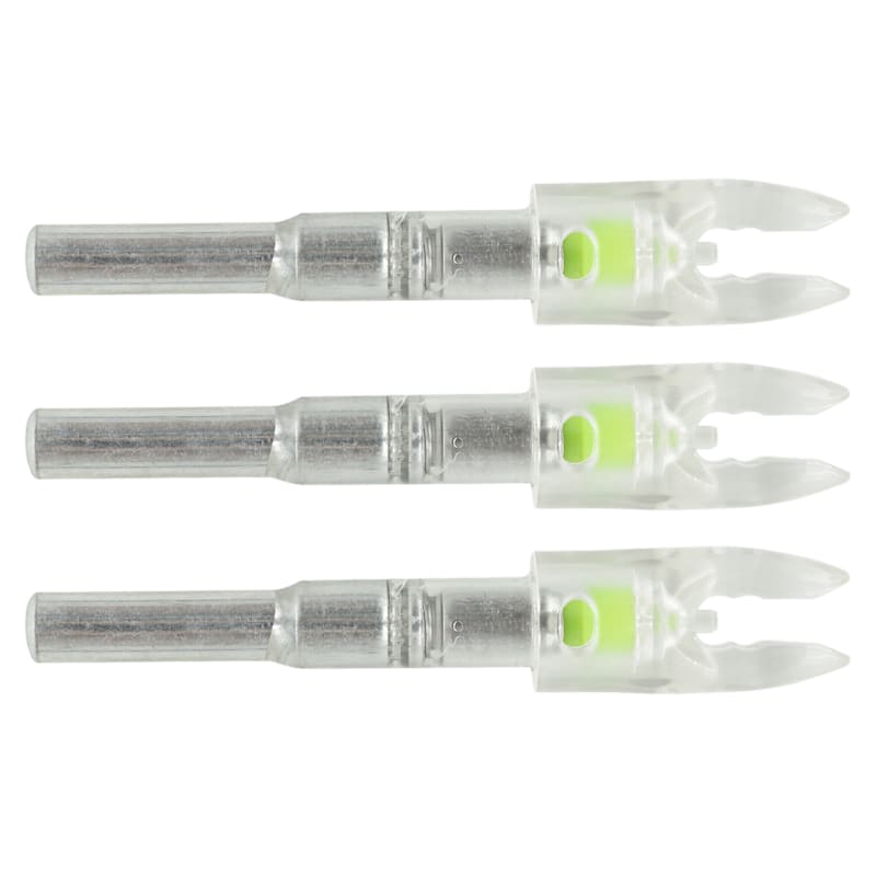 Nockturnal Lighted Nocks for Muzzy Carbon Composite Fish Arrows