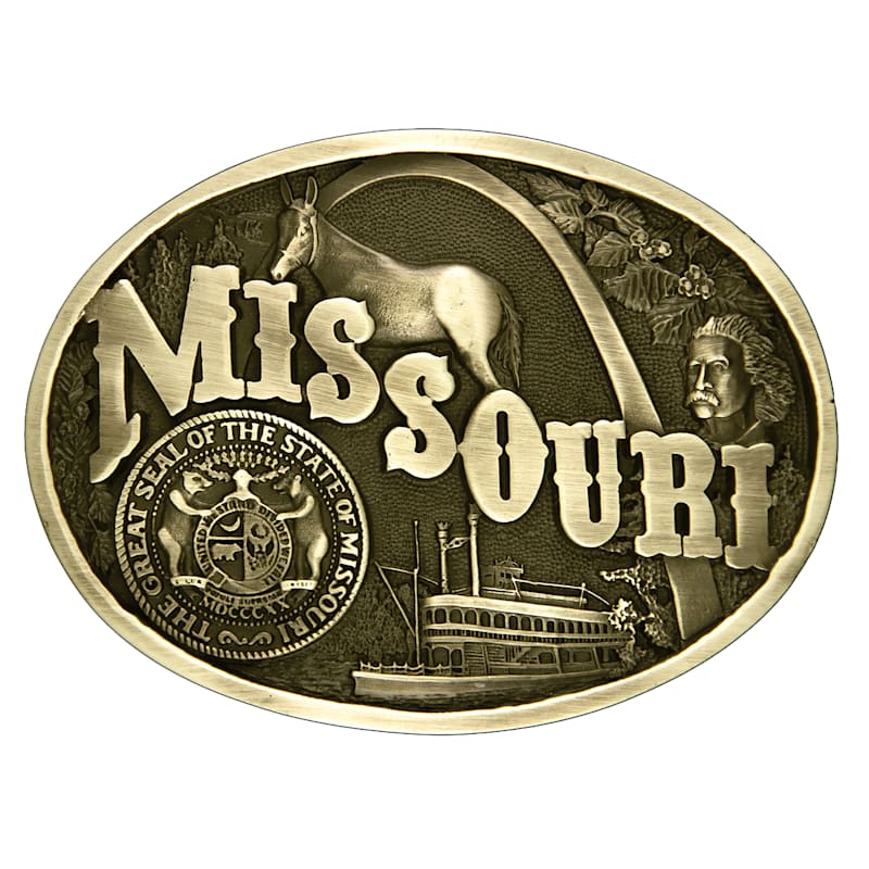 Montana Silversmiths Missouri Attitude Belt Buckle
