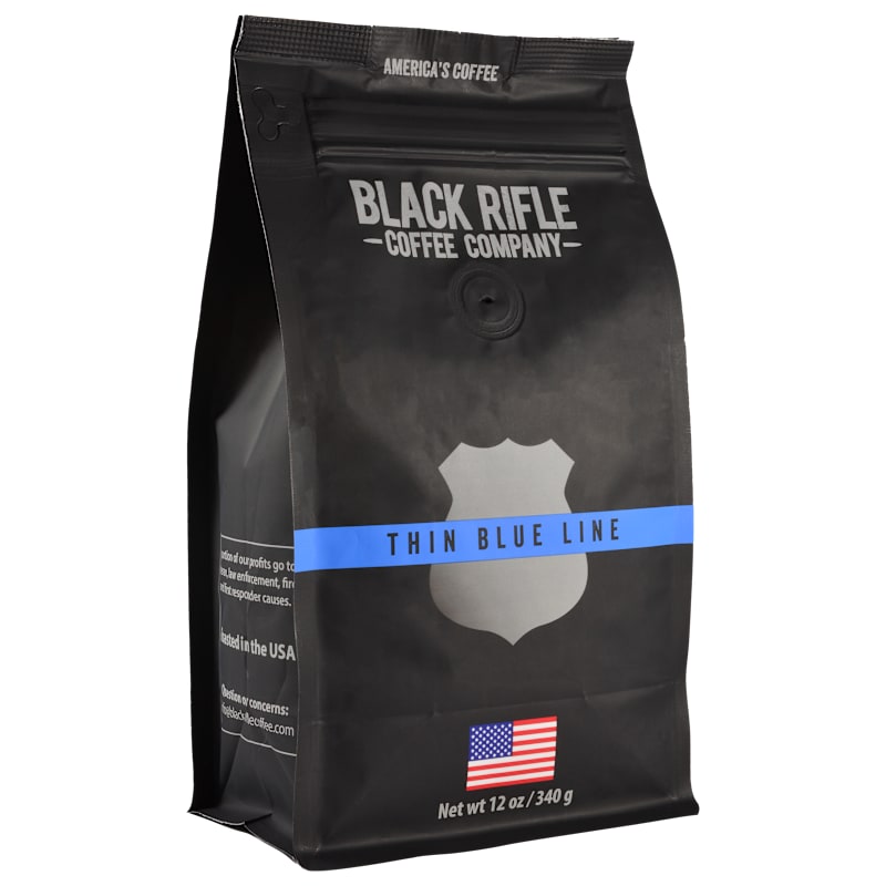 Black Rifle Coffee Company Thin Blue Line Roast Ground Coffee