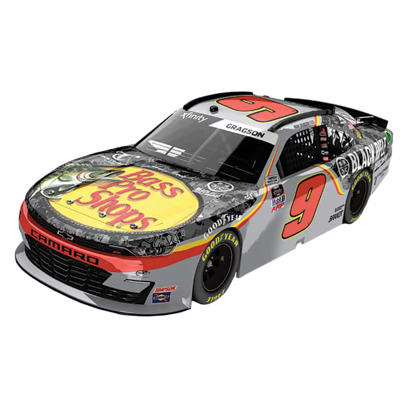 NASCAR Noah Gragson #9 2021 Bass Pro Shops Black Rifle Coffee Company 1:64 Die-Cast Car