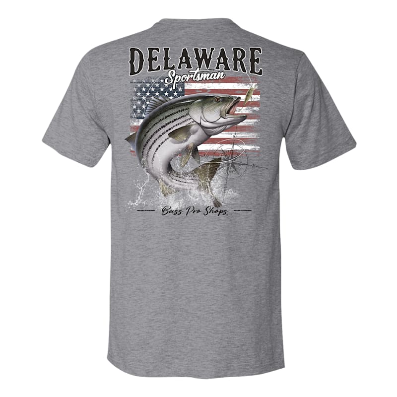 Bass Pro Shops Fish Flag Short-Sleeve T-Shirt for Men