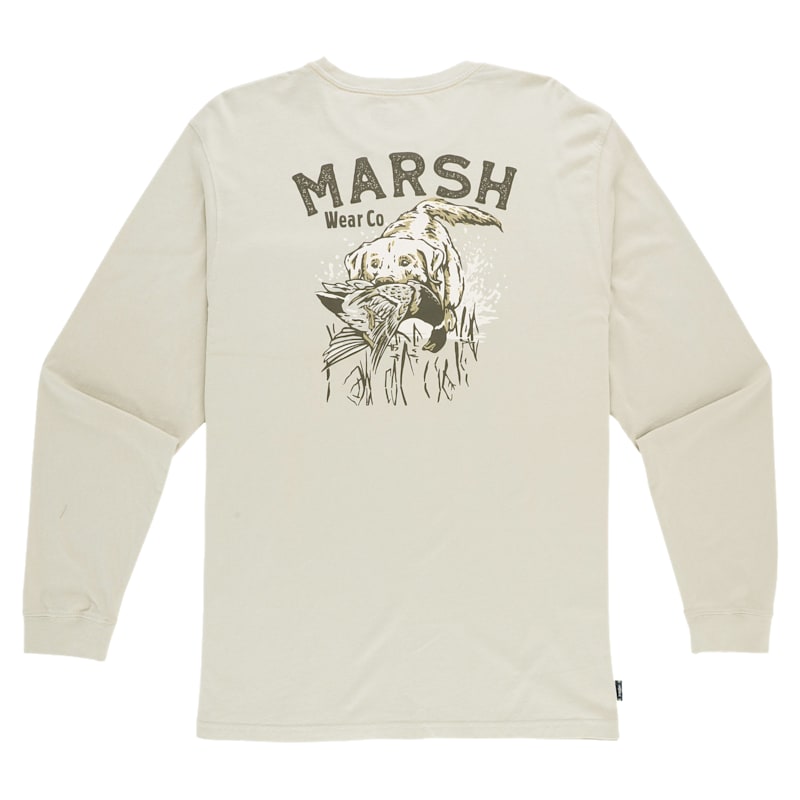 Marsh Wear Red Catch Long-Sleeve T-Shirt for Men