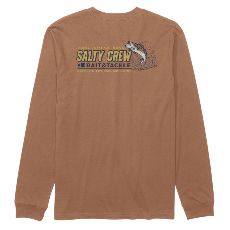 Salty Crew Live Bait Long-Sleeve T-Shirt for Men