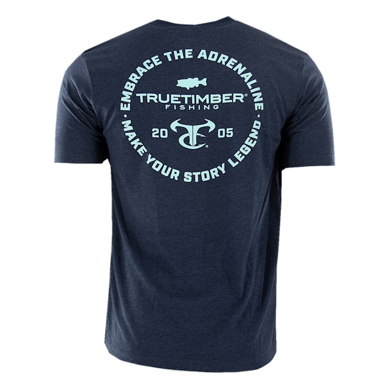 TrueTimber Embrace the Adrenaline Make Your Story Legend Short-Sleeve T-Shirt for Men