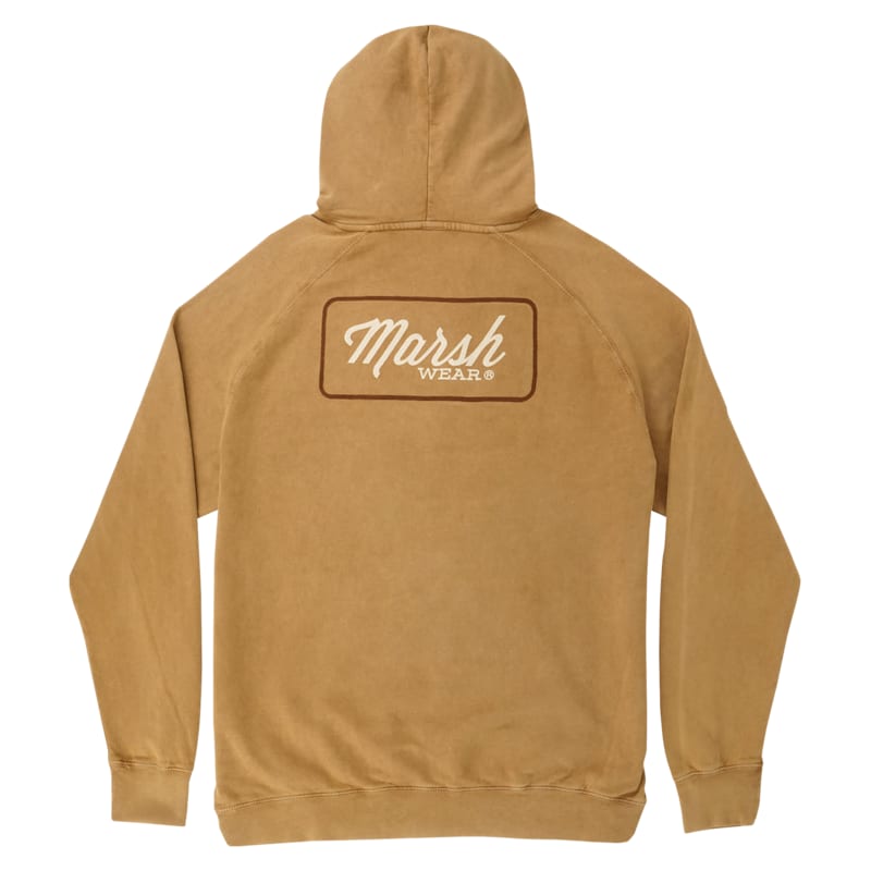Marsh Wear Script Pullover Long-Sleeve Hoodie for Men