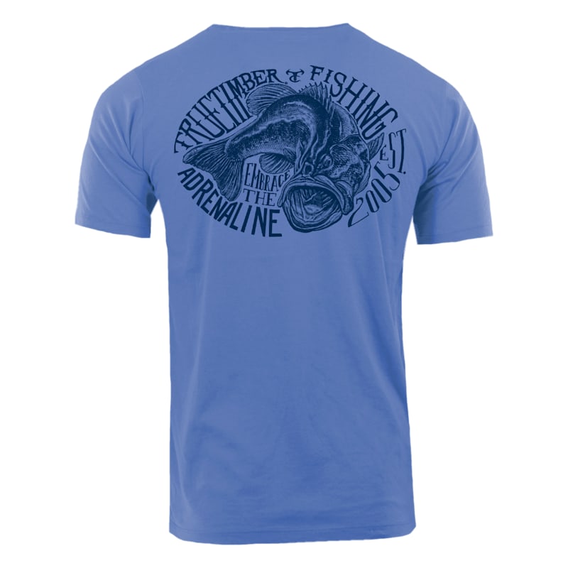 TrueTimber Fishing Embrace the Adrenaline Short-Sleeve T-Shirt for Men