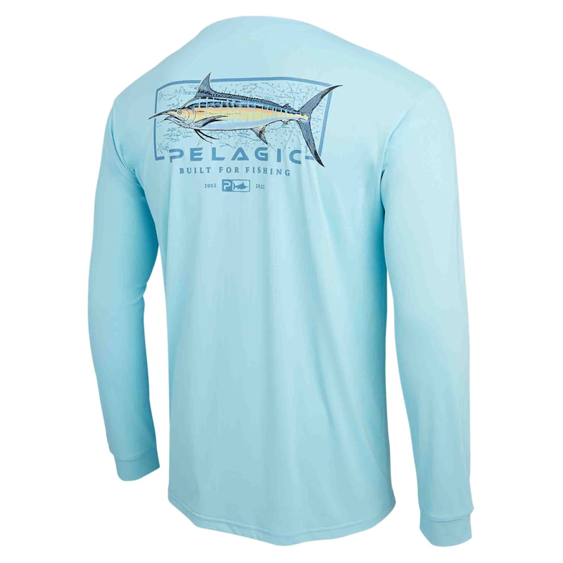Pelagic Aquatek Marlin Mind Long-Sleeve Shirt for Men