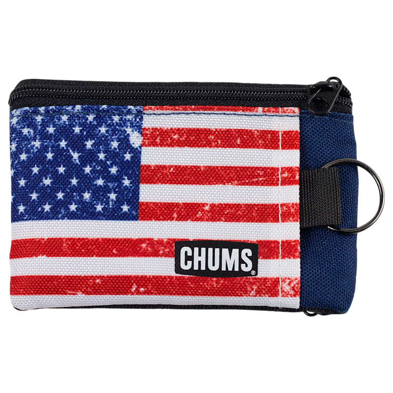 Chums USA Flag Surfshort Wallet