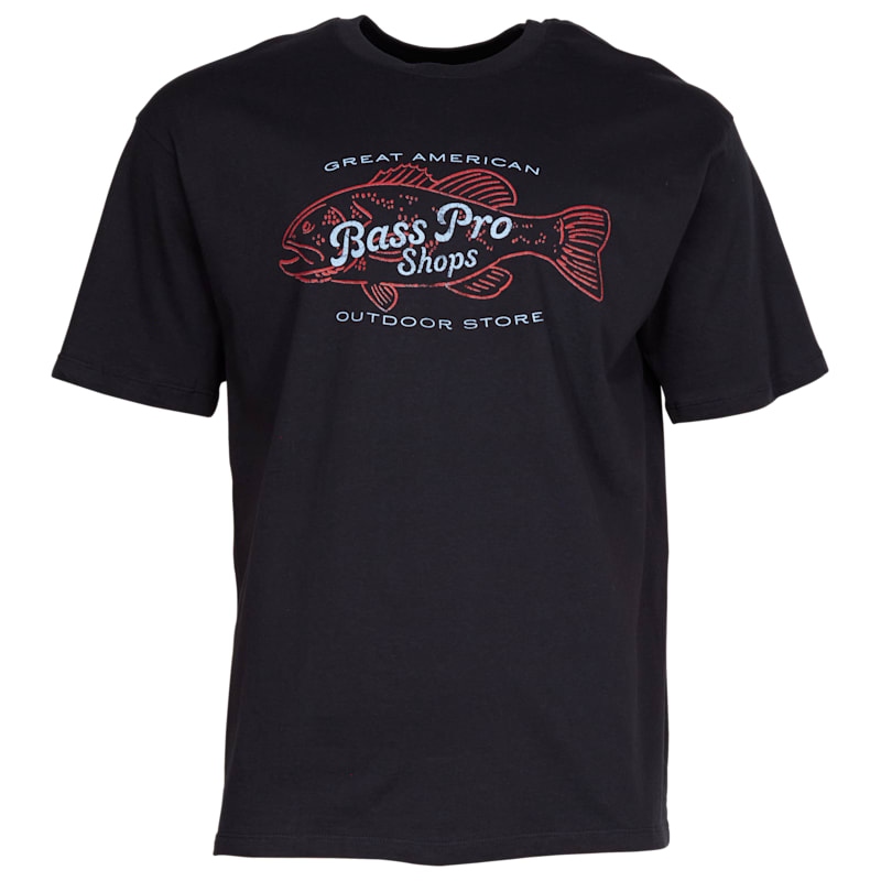 Bass Pro Shops Flat Bass Short-Sleeve T-Shirt for Men