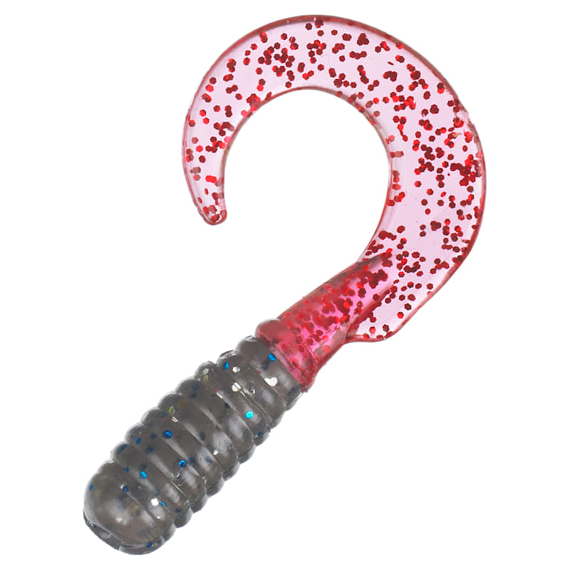 Bass Pro Shops Squirmin' Grub Heavy Glitter