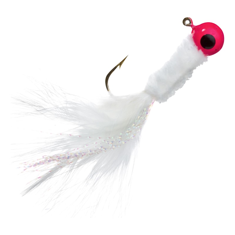 Bass Pro Shops Marabou Tinsel Crappie Jigs