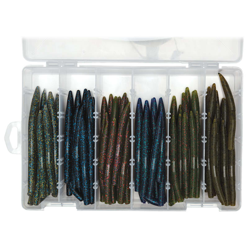 Bass Pro Shops 84-Piece Stik-O Worm Kit