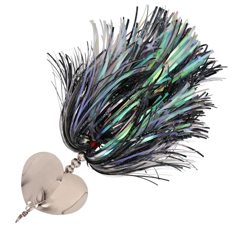 Bass Pro Shops XPS Muskie Bucktail Double-Blade Spinner
